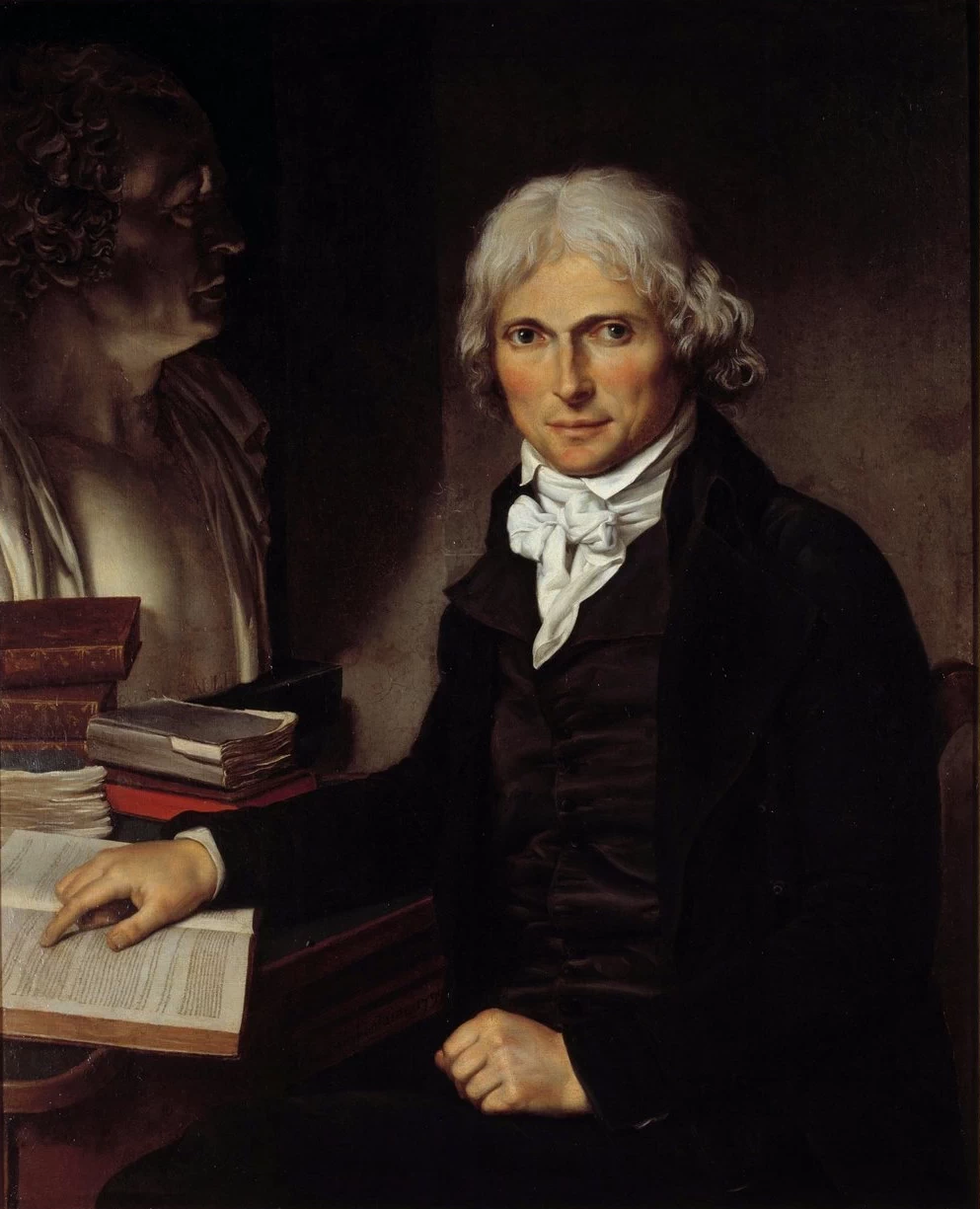 Hippolyte Flandrin - 102, Ritratto del dottor Marie Francois Xavier Bichat, Castello di Versailles
